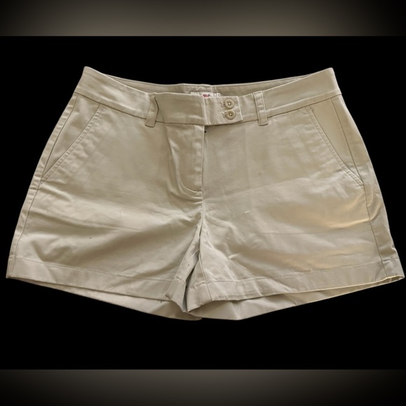Vineyard Vines Pants - NWT Vineyard Vines Women's Beige Shorts Sz 8